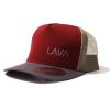 Gorra visera curva lava bordo y azul