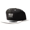 Gorra sumergible doble logo negro y crema