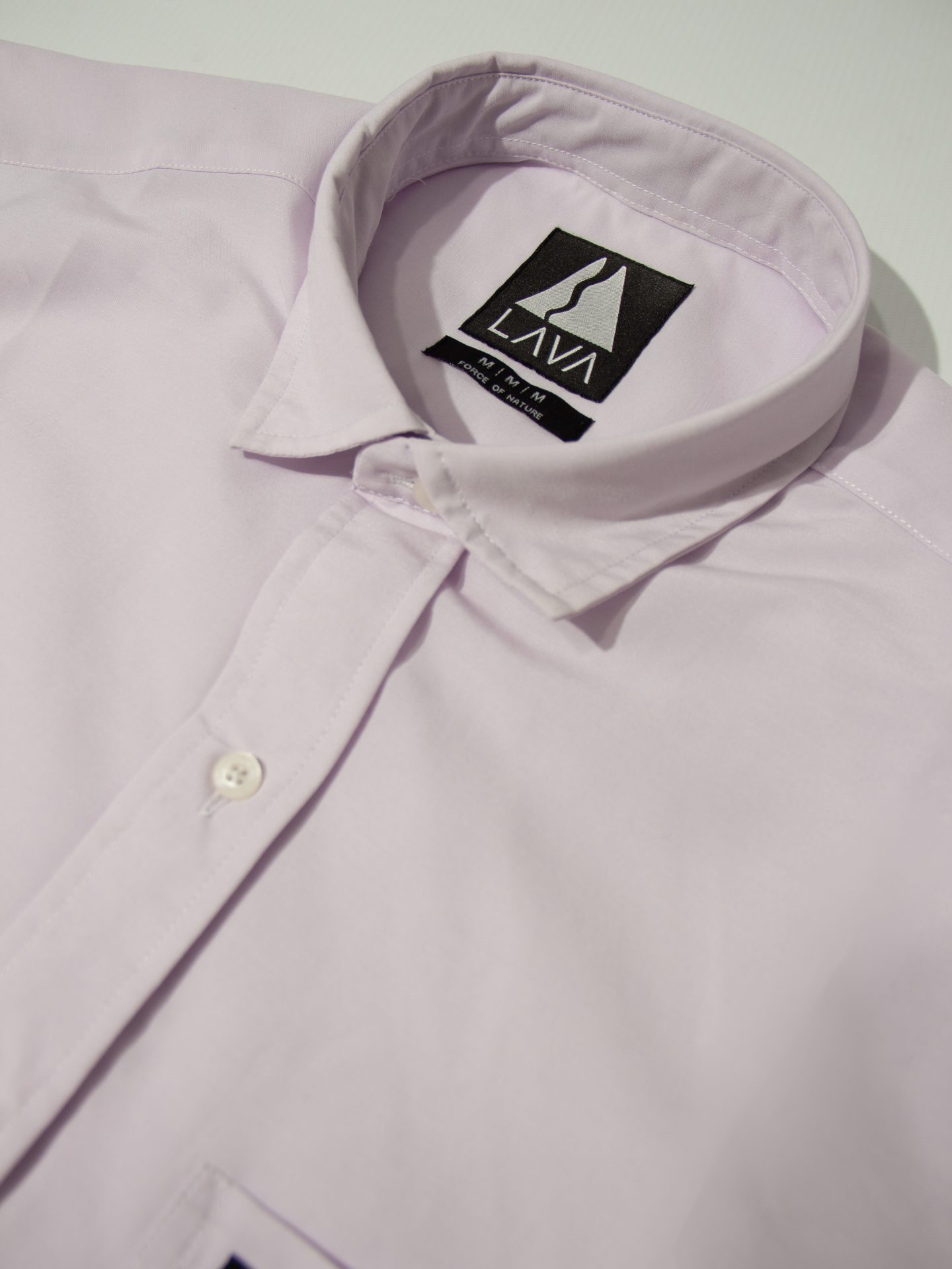 Camisa basica rosa claro - Imagen 4