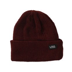 Gorro de lana punto ingles bordo
