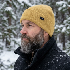 Alternative view of Gorro de lana rocky beige