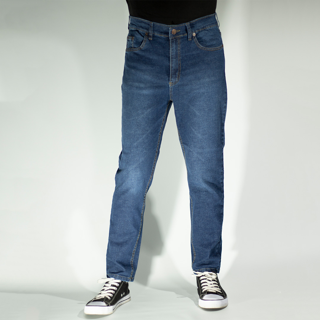 Jean 8,7 oz slim relajado elastizado azul