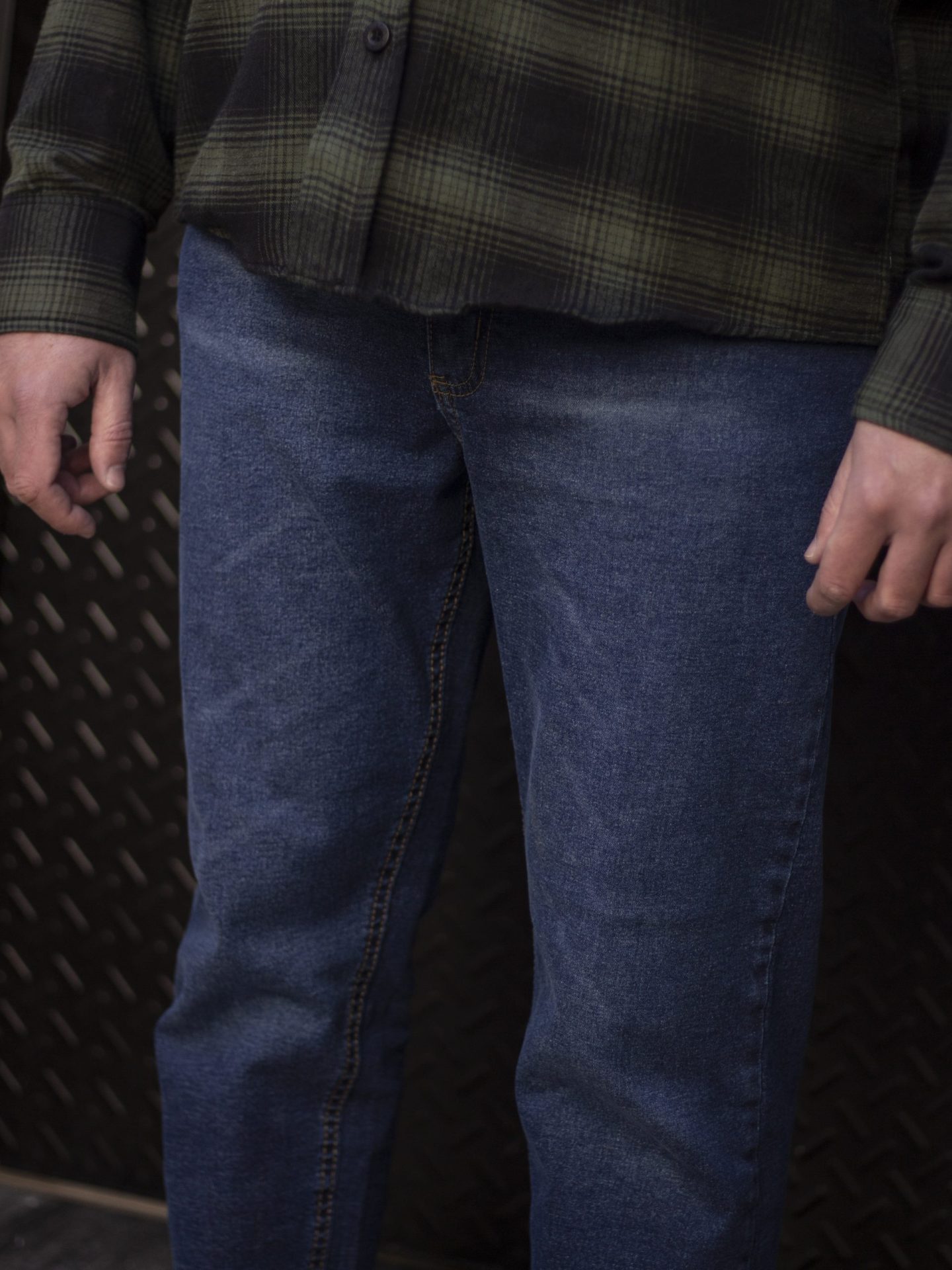 Jean 8,7 oz slim relajado elastizado azul - Imagen 3