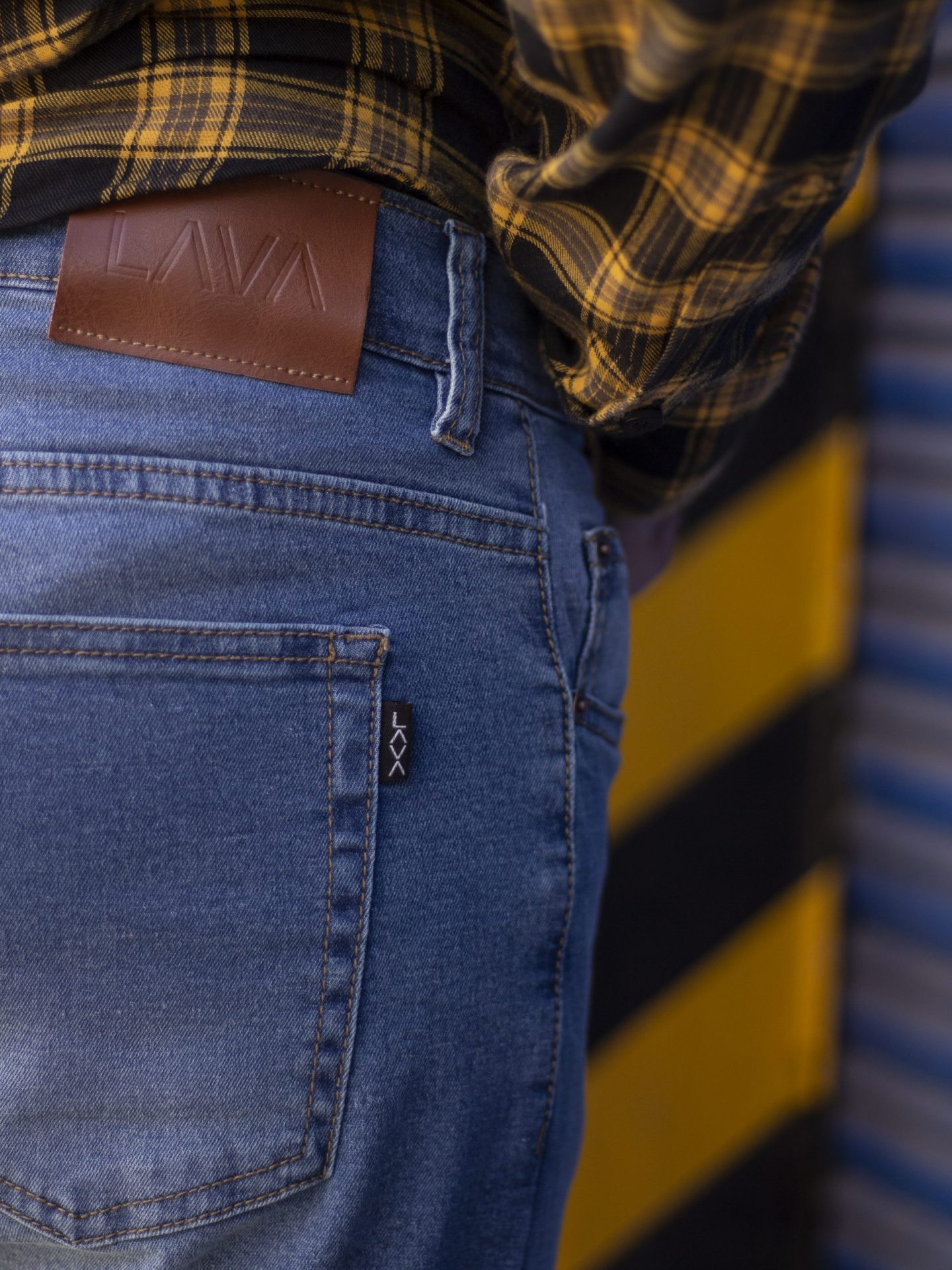 Jean 8,7 oz slim relajado elastizado azul claro - Imagen 5