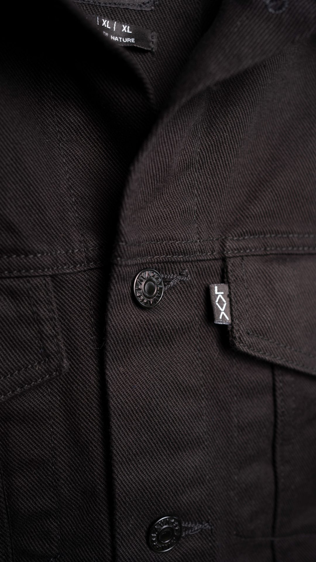 Campera de jean oversize negro - Imagen 7