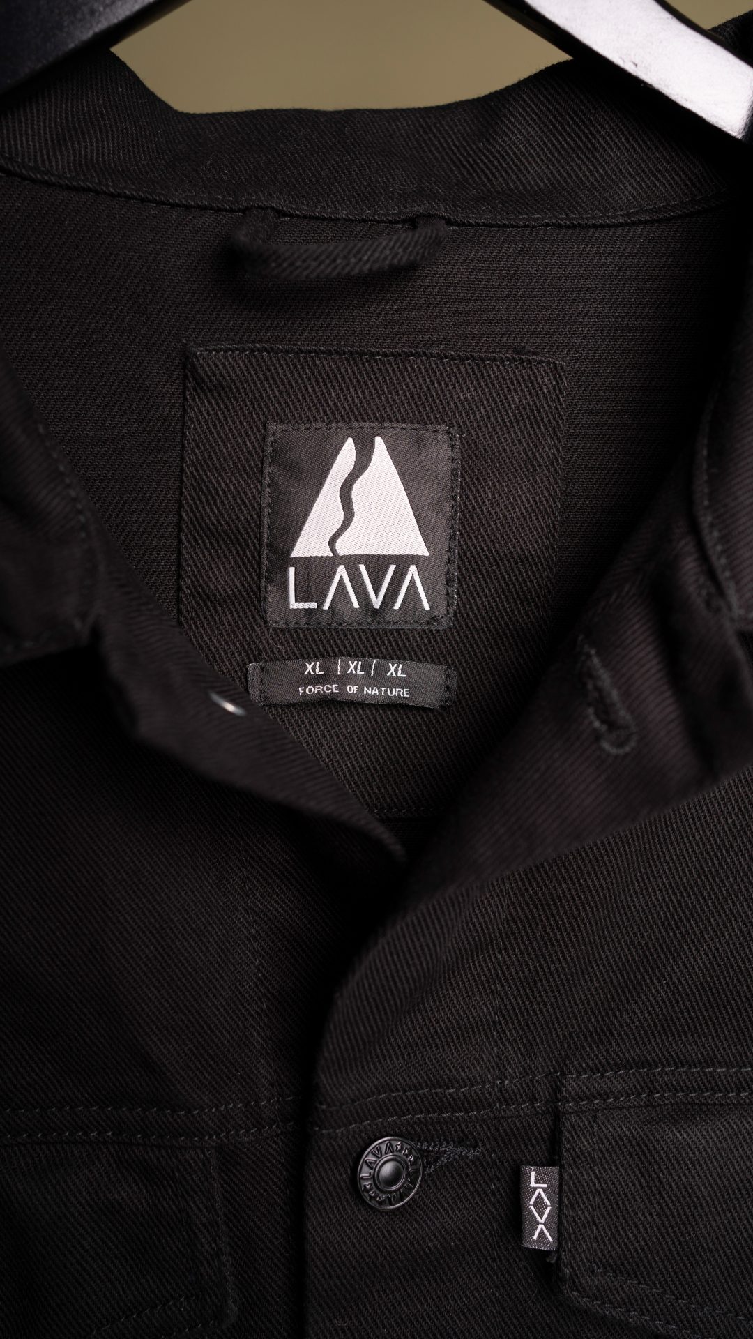 Campera de jean oversize negro - Imagen 8