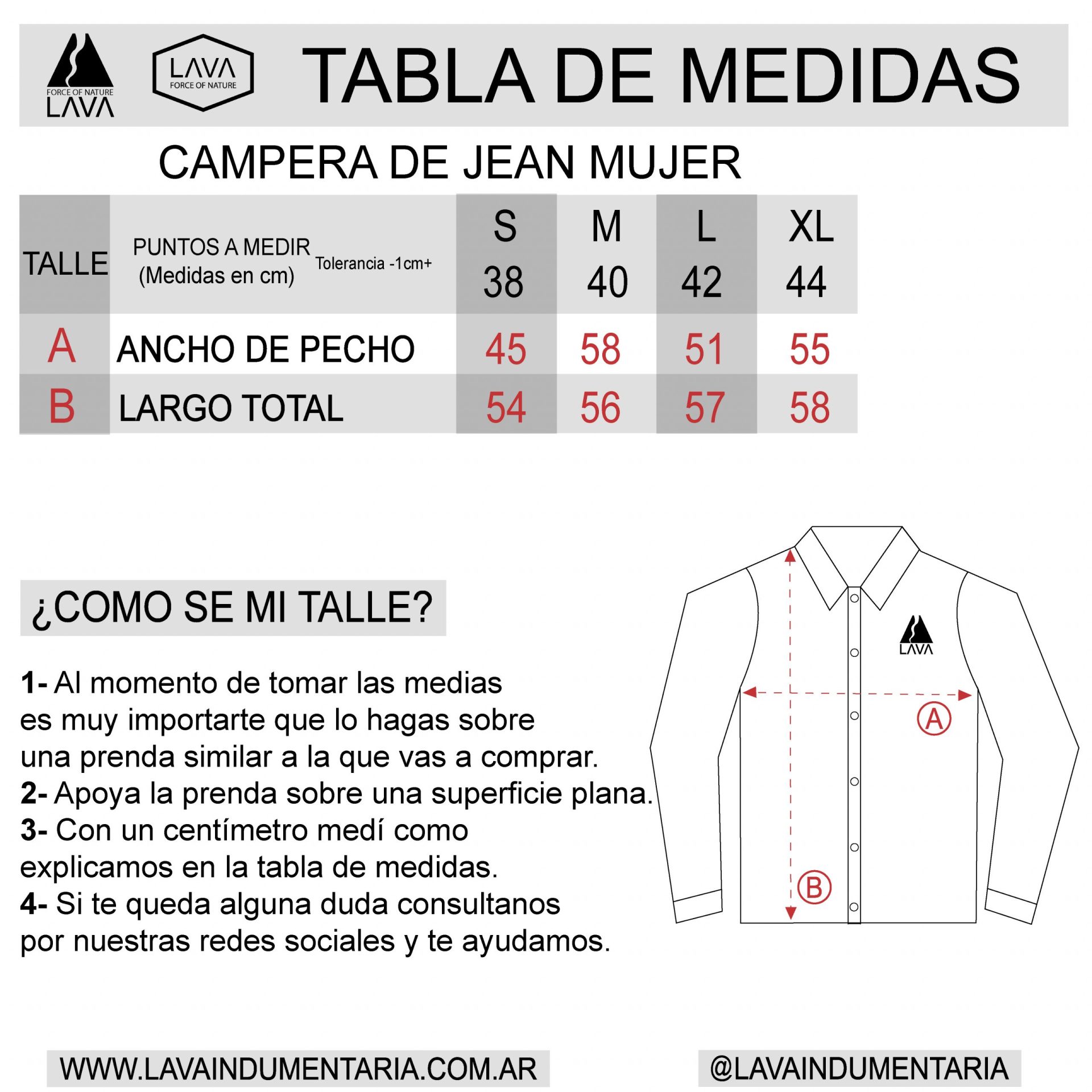 Campera de jean alice - Imagen 4