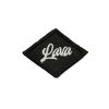 Parche tejido lava full black