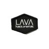 Parche tejido lava force of nature full black