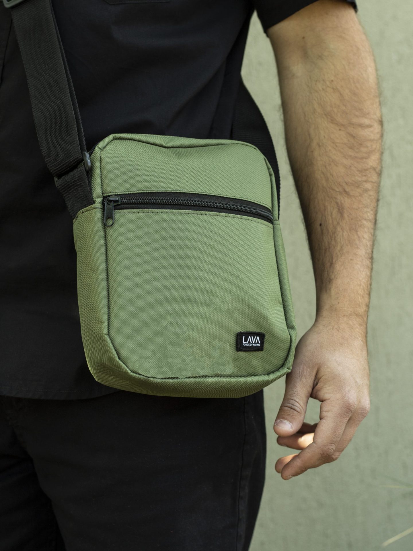bandolera urban verde - Imagen 2