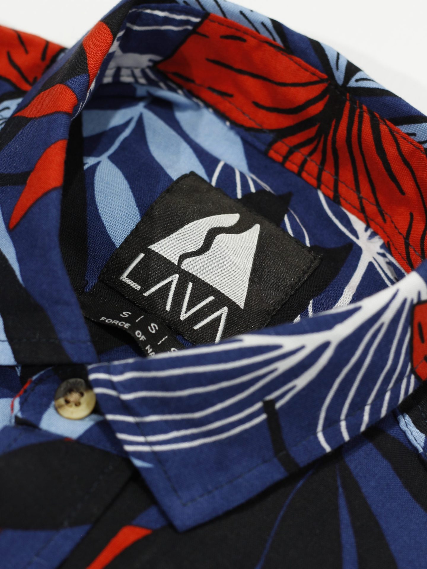 Camisa hawaiana amazonas azul - Imagen 6