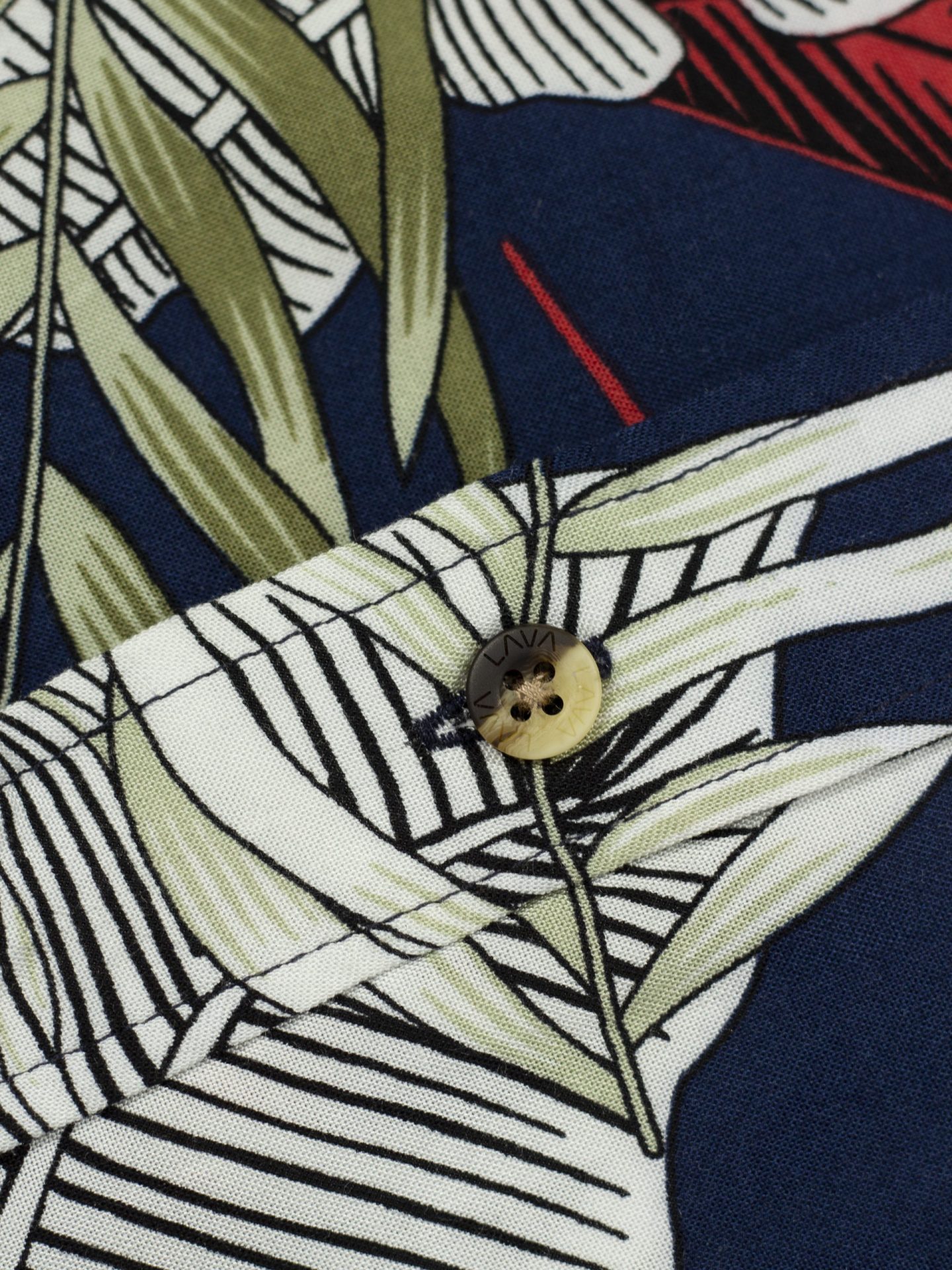 Camisa hawaiana caribe azul - Imagen 6