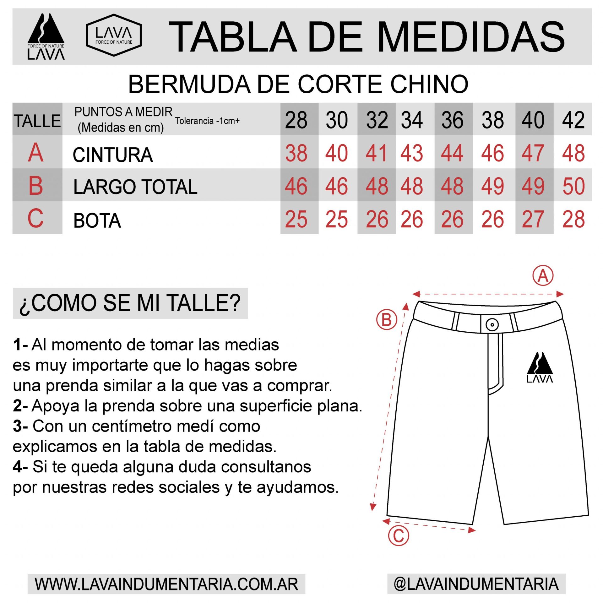 Bermuda chino regular relajada elastizada bordo - Imagen 11
