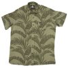 Camisa hawaiana mujer beach verde