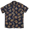 Camisa hawaiana mujer cayo azul