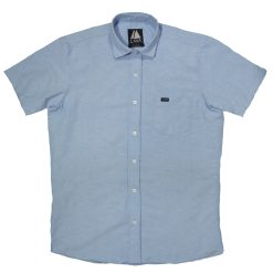 Camisa basica oxford celeste