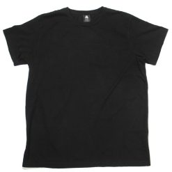 Remera basica manga corta negra