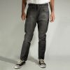 Jean 9,0 oz regular recto rigido gris