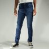 Jean 9,0 oz regular recto semi rigido azul