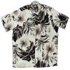 Camisa hawaiana aloha blanca