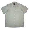 Camisa de trabajo oxford manga corta mujer verde militar