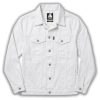Campera de jean oversize blanco
