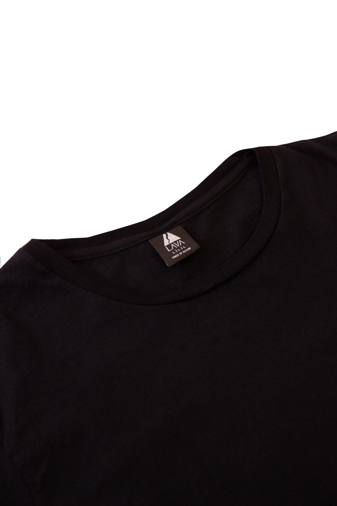 Remera basica con bolsillo work manga corta negra - Imagen 5